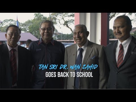 R Age Tan Sri Wan Zahid Goes Back To School Youtube