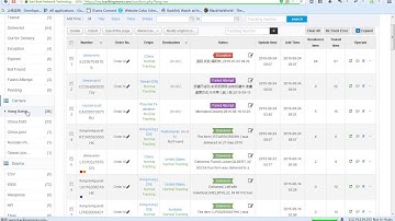 Manage your shipments with trackingmore