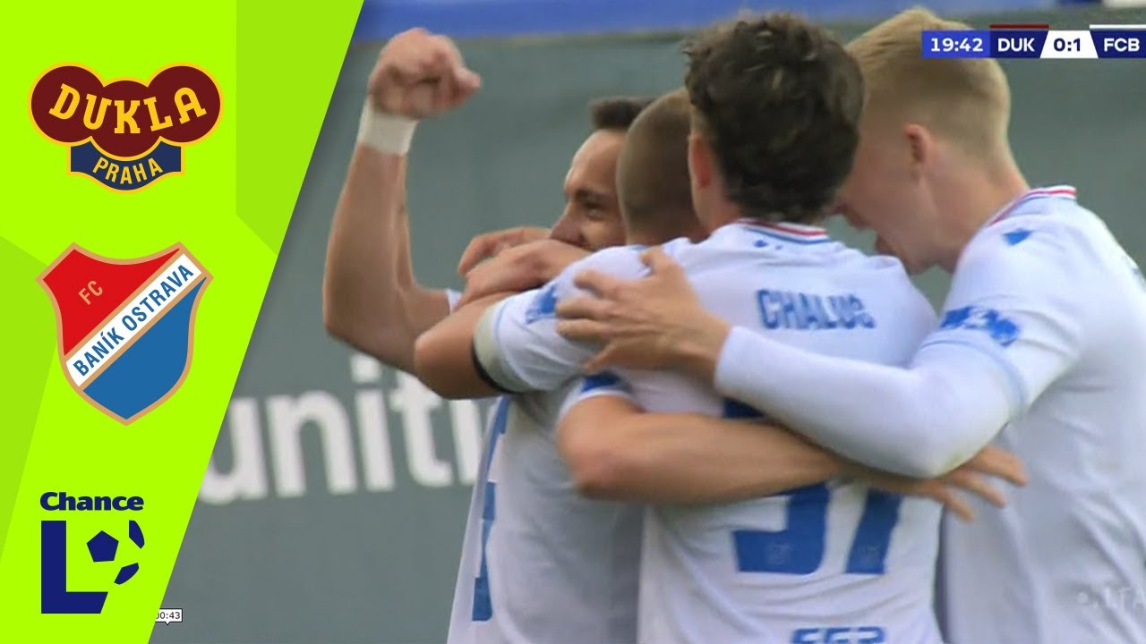Chance Liga Highlights: FK Dukla Praha vs. FC Baník Ostrava 1:2 (29. kolo)
