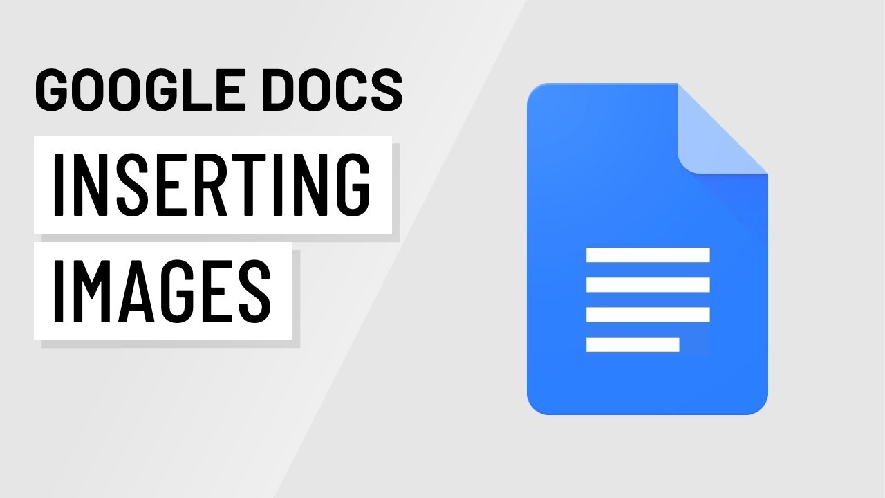 ⁣Google Docs: Inserting Images