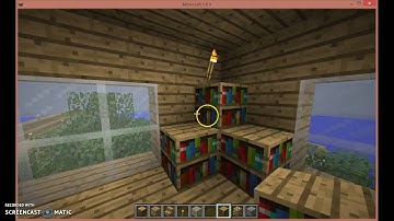 Minecraft LetsBuild- Part 4: A Library