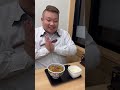 9秒で牛丼を食べるすごい人。