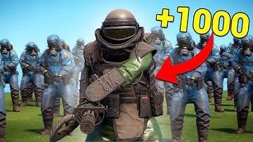 Loot from 100 of each Scientist in Rust