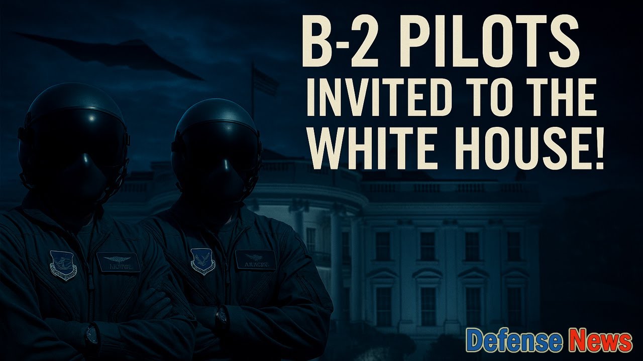 B-2 Pilots from Operation Midnight Hammer Invited to the White House! Who Are They Really?
