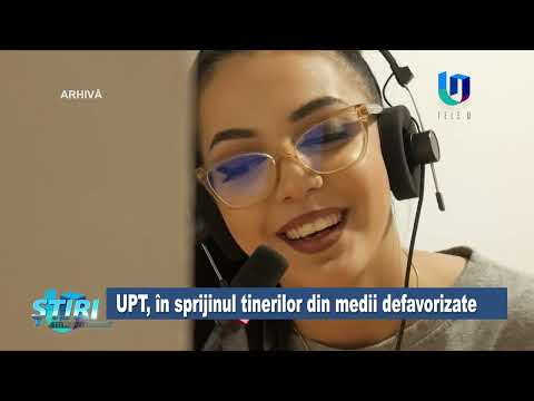 UPT, în sprijinul tinerilor din medii defavorizate