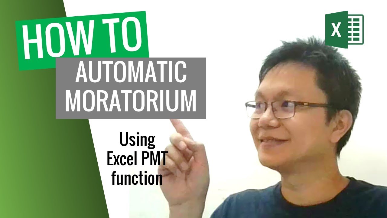 Excel PMT Function explained Automatic Moratorium How much interest you
