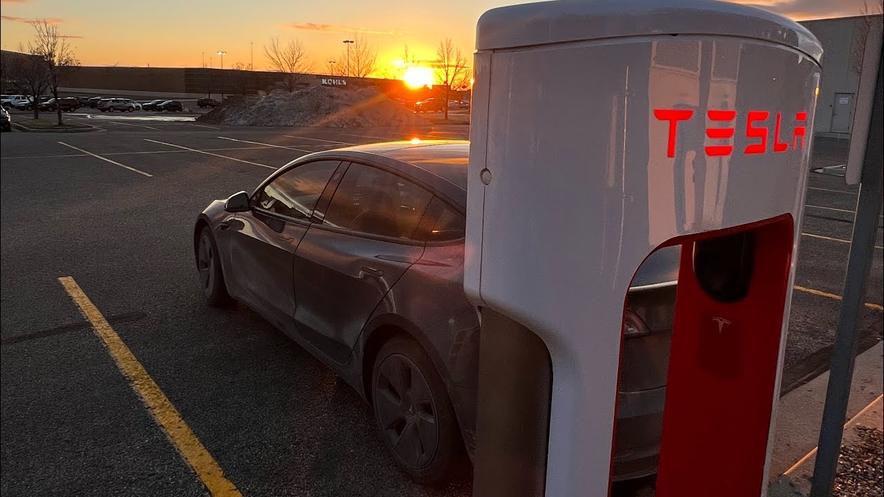 Tesla Road Trip Minnesota to California on Tesla supercharger network ...