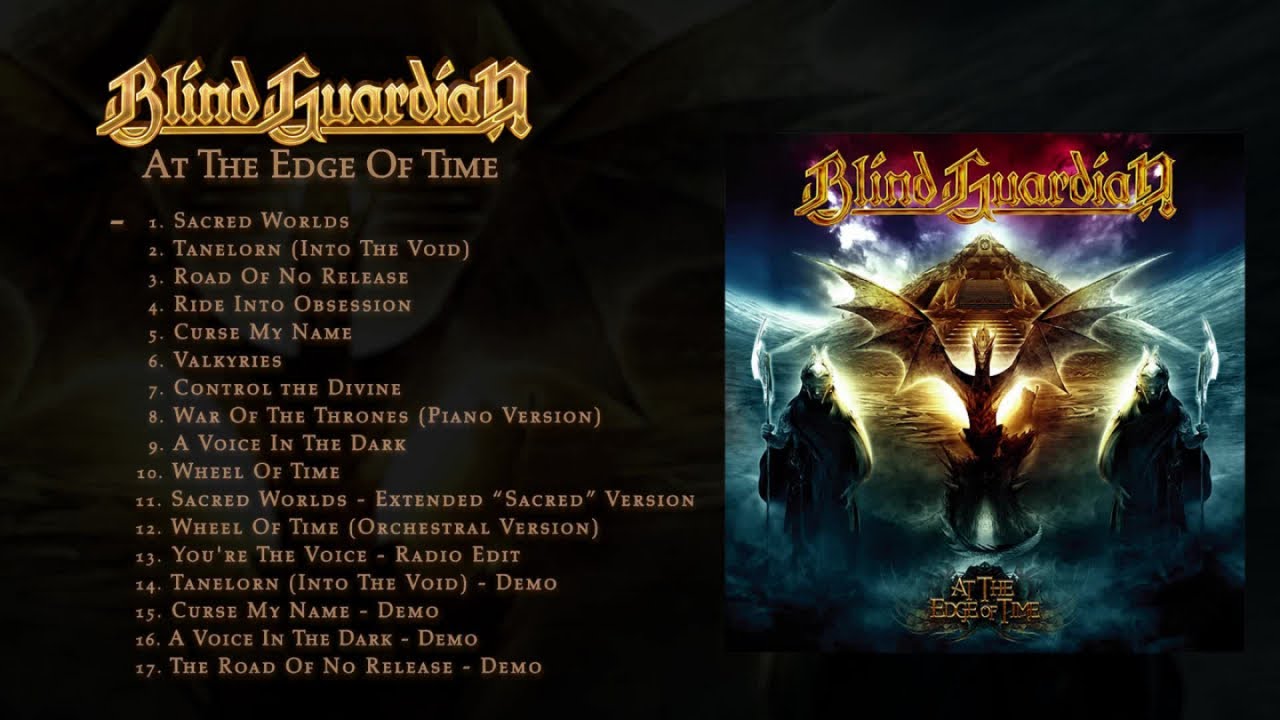 BLIND GUARDIAN - At The Edge of Time (OFFICIAL FULL ALBUM STREAM) - YouTube