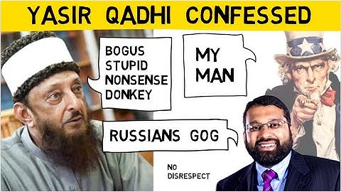 Gog & Magog Died 5000 Years AGO! - Dr. Yasir Qadhi Confessed