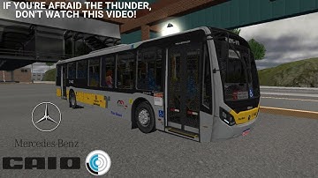 Proton Bus Simulator: Caio Millennium IV MB O500U BT5 (Mapa de Aricanduva L3005-10) Onboard POV