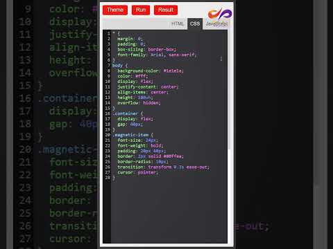 Magnetic Cursor Effect