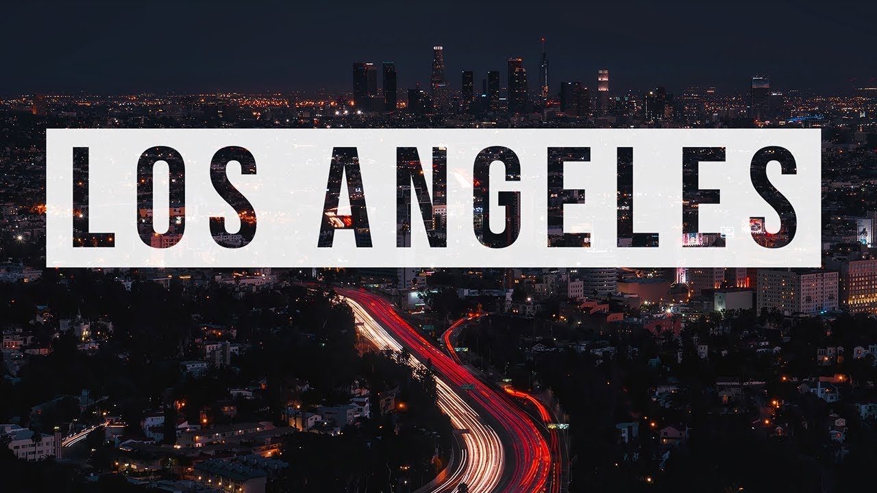 los angeles text