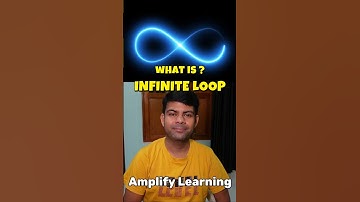 What is Infinite Loop? Computer Science #computer #icse #java #programming #amplifylearning