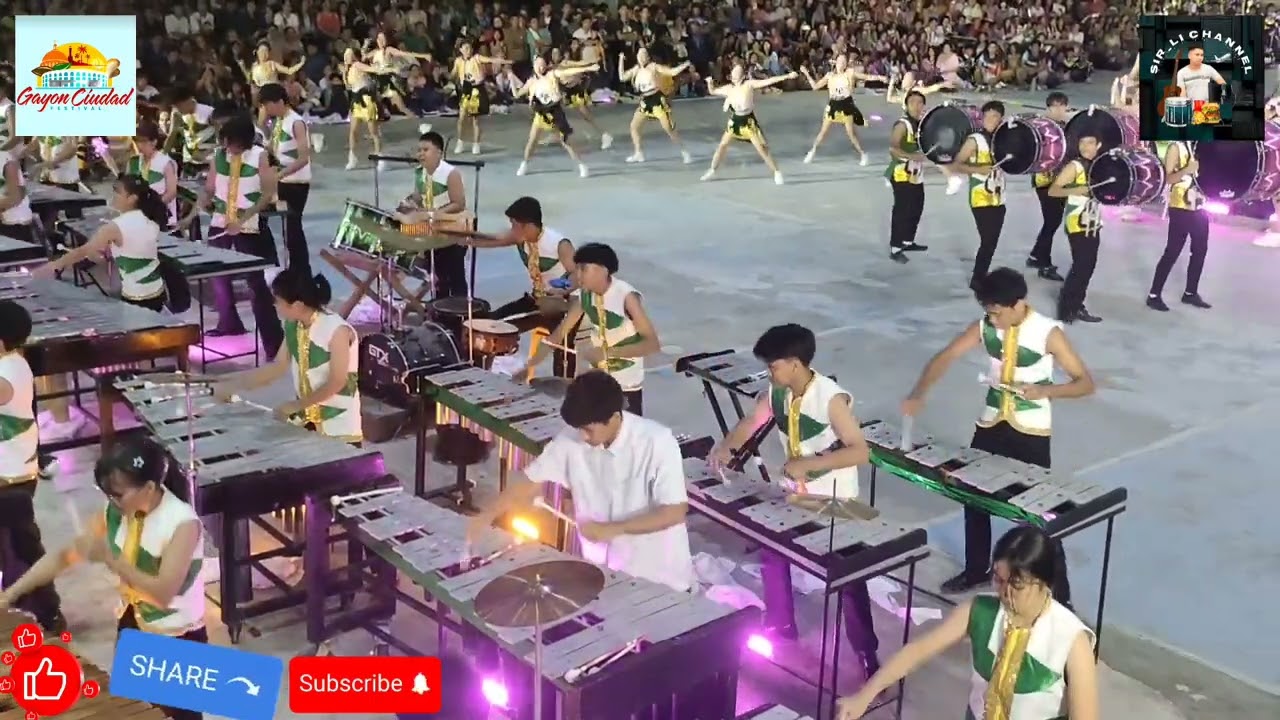 SORSOGON NATIONAL HIGHSCHOOL (GREEN LIONS) - GAYON CIUDAD DLC COMPETITION- 1st RUNNER-UP!