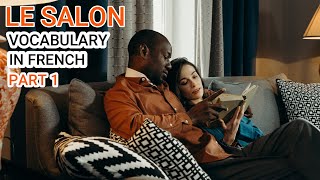 The Living room / Le salon : vocabulary in French - episode 1