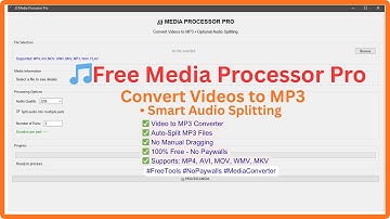 I Built a FREE Media Processor For Creators That Beats $30 Software