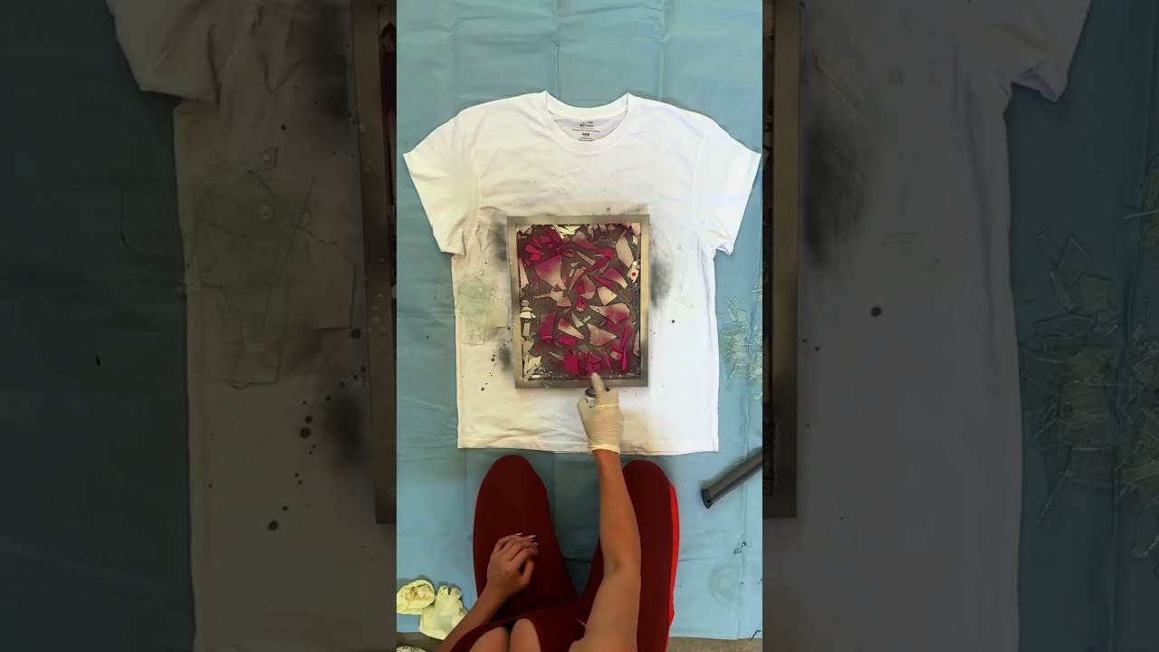 DIY shattered glass art turns out beautiful! 🤯