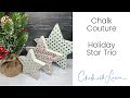 Chalk Couture - Festive Holiday Star Cutouts