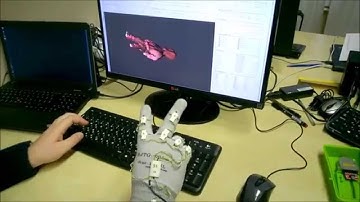 Hand MOCAP with 9DoF glove