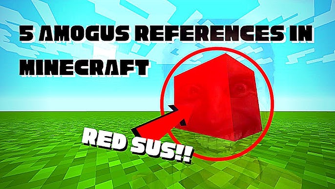 Top 5 Sus Minecraft Among Us References Youtube Top 5 Sus Minecraft Among Us References Youtube