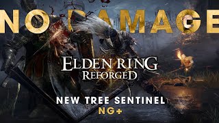 Elden Ring Reforged - NG+ - New Tree Sentinel - No Damage with my iron kasa on