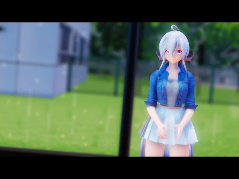 【4K | Ray-MMD】rain stops, good-bye  (Haku Yowane)