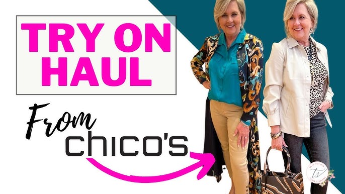 Chico's Try On - Fall Outfits for Women over 50 