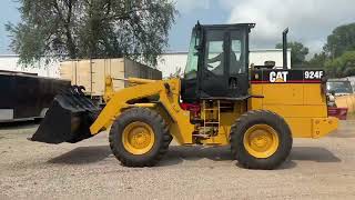 1999 caterpillar 924F wheel loader
