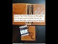 Apple Pig Field Notes in Naughty Fox & Personal Wallet Insert in Honey Beagle: Unboxing & Setup