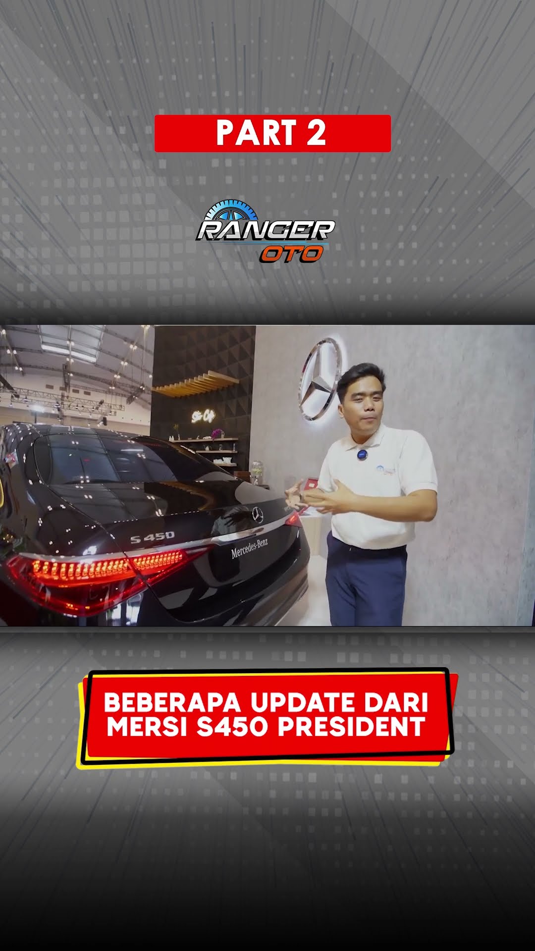 Mercedes Benz S450 President Edition: Mendapatkan Beberapa Pembaruan | RANGER OTO #shorts