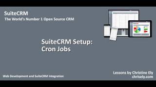 SuiteCRM Lesson 2 - Cron Jobs