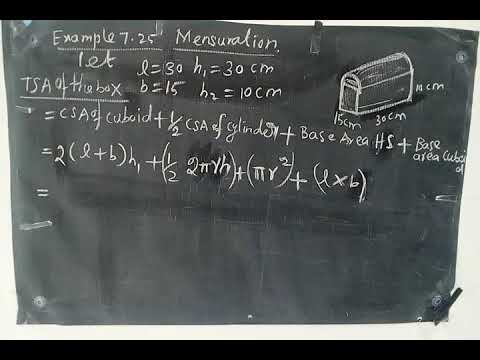 Mensuration Example 7 25 A Jewel Box Is In The Shape Of A Cuboid Of Dimensions 30cm X 15cm X 10cm 