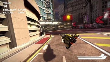 WIPEOUT omega collection EMPIRE CLIMB speedlap A+ class AG-system speed yellow