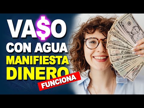 LEY DE ATRACCIÓN TÉCNICA PODEROSA VASO CON AGUA Manifiesta dinero riqueza y abundancia Hooponopono