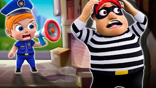 Stranger At Grocery Store + Police Officer Song and More Nursery Rhymes & Kids Songs | Song for KIDS