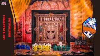 Bretwalda || Board Game || Rules and short gameplay || How to play