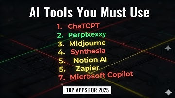 Top AI Tools You Must Use in 2025