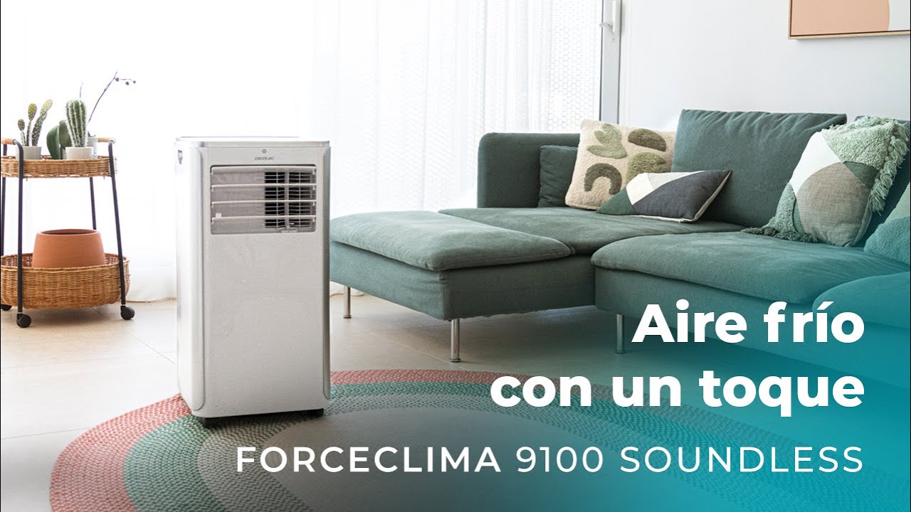 Ar condicionado portátil ForceClima 9100 Soundless de 9000 BTU