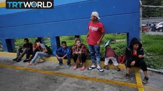 Central America Migrant Caravan Guatemala Rejects Trump Threats Over Aid Cuts