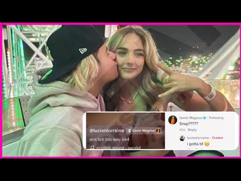 Gavin CONFIRMS his RELATIONSHIP ONLINE - YouTube