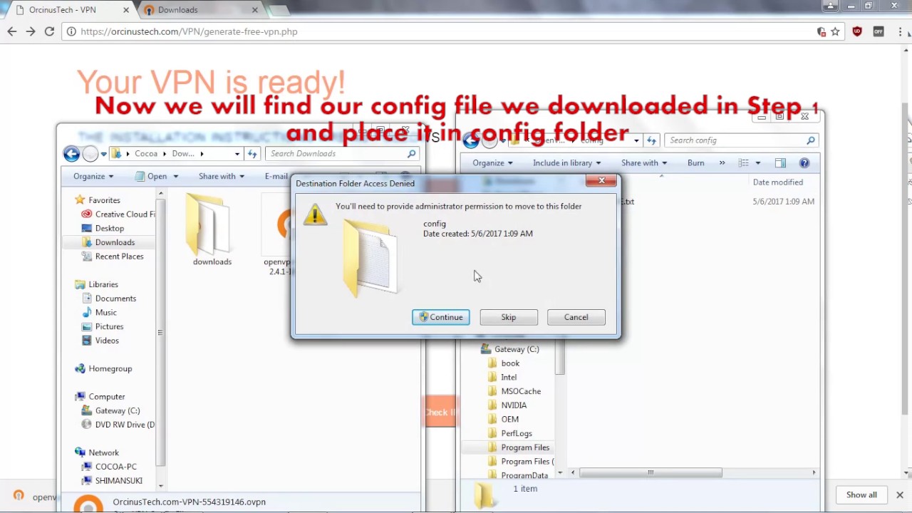 OrcinusTech VPN Setup Tutorial