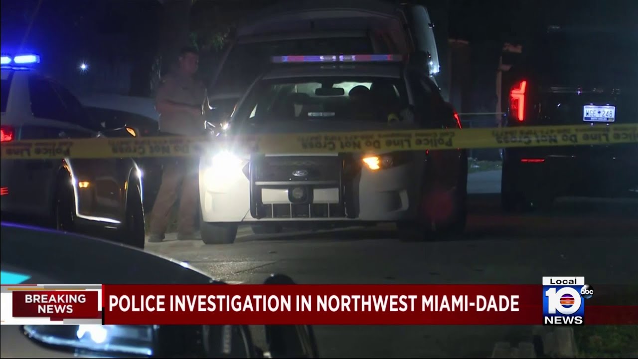 Police investigate possible shooting in northwest Miami-Dade - YouTube