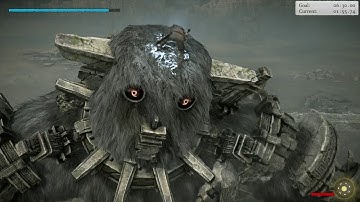 SHADOW OF THE COLOSSUS - Colossus 3(Gaius) Speedrun(Hard)