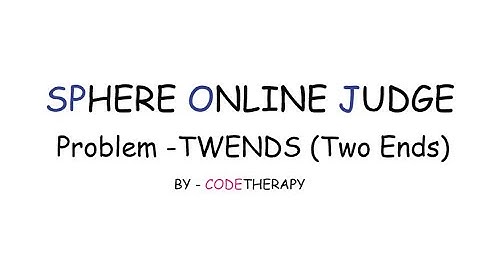 Twends - Two Ends | SPOJ | Dynamic Programming