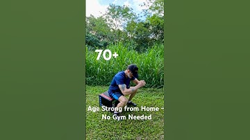 70+ Strength, flexibility, balance, and coordination #homeworkouts #homeexercise #seniorfitness