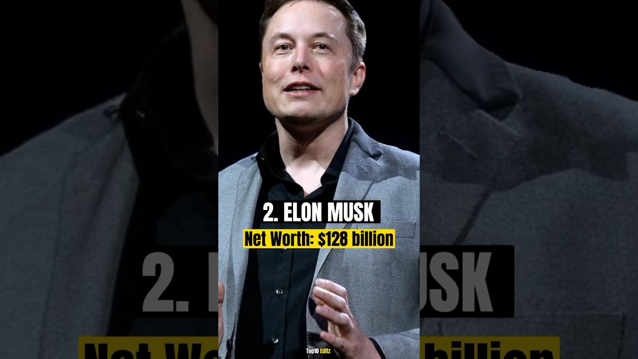 ⁣Top 10 Richest Person In The World In 2023💰#shorts #youtubeshorts #rich