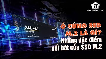 Ổ cứng SSD M.2 là gì? Những đặc điểm nổi bật của SSD M.2