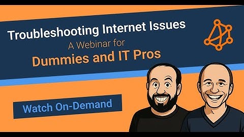 Webinar Snippet: Internet Troubleshooting with Obkio