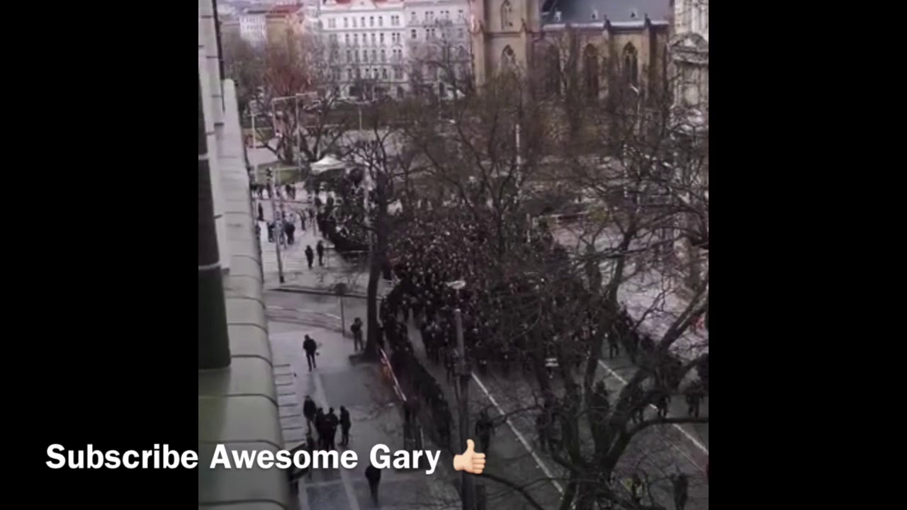Slavia praha vs Sparta Prague supporters