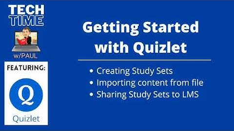 Quizlet - Getting Started Quizlet Getting Started with Study Sets